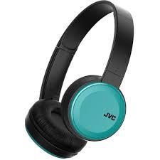 JVC Cuffie a padiglione JVC S30BT wireless azzurro e nero